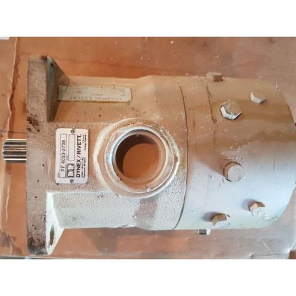 New DYNEX / RIVETT Hydraulic Piston Pump PF4033-2738 / PF 4033-2738 Mase in USA #1 image