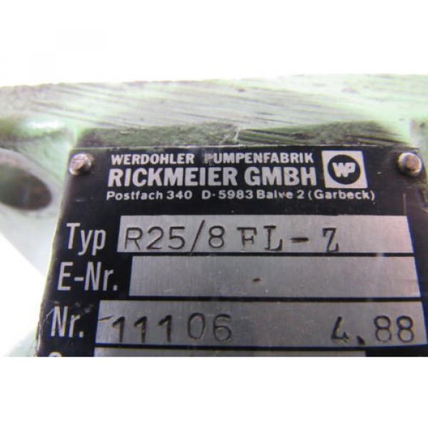 Rickmeier R25/8 FL-Z Hydraulic Gear Pump #9 image