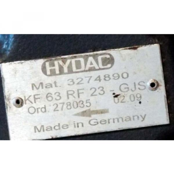 1 USED HYDAC 3274890 KF63RF23-GJS HYDRAULIC PUMP ***MAKE OFFER*** #3 image