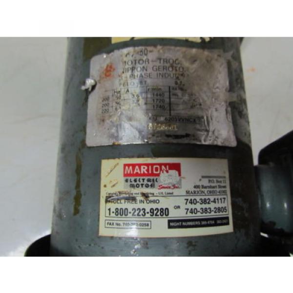 Nippon Gerotor Motor w/top-212-HWM Hydraulic pump Okuma MC50VA #8 image