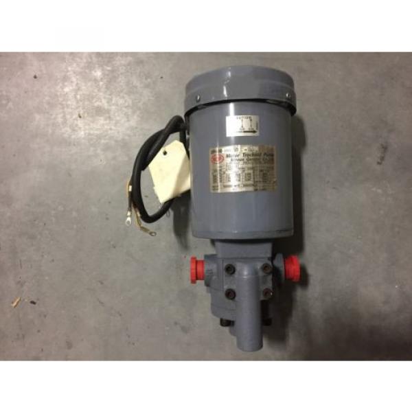 NOP Trochoid Pump and Motor 2P400-208EVS-053 Used and refurbished for AKZ148 #2 image