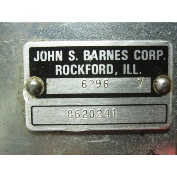 NEW JOHN BARNES GEAR PUMP # 8620241 #3 image