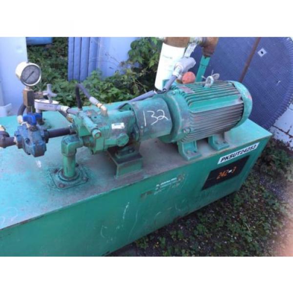 Vickers PVB15 LSY 40 CMC 15 HP Hydraulic Unit By PHL #1 image