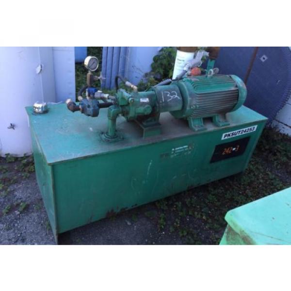 Vickers PVB15 LSY 40 CMC 15 HP Hydraulic Unit By PHL #2 image