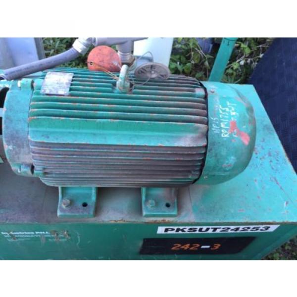 Vickers PVB15 LSY 40 CMC 15 HP Hydraulic Unit By PHL #10 image