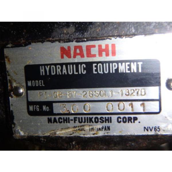 NACHI HYDRAULIC PUMP PI-0B-87-2GS0L1-1327B_PI0B872GS0L11327B #8 image