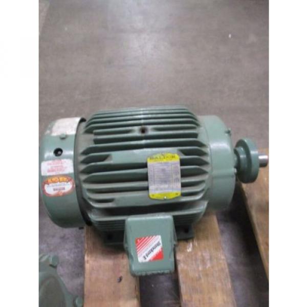 TACO FE2513E2 FE SERIES END SUCTION PUMP W/ BALDOR M2333T 15 HP 1750 RPM MOTOR #10 image