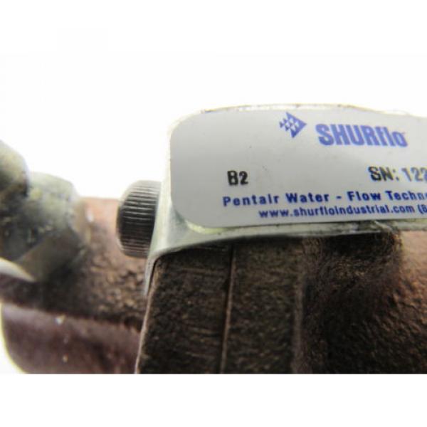 Shurflo B2 Light-Duty Pedestal Mount Bronze Rotary External Gear Pump 1/4&#034; NPT #8 image