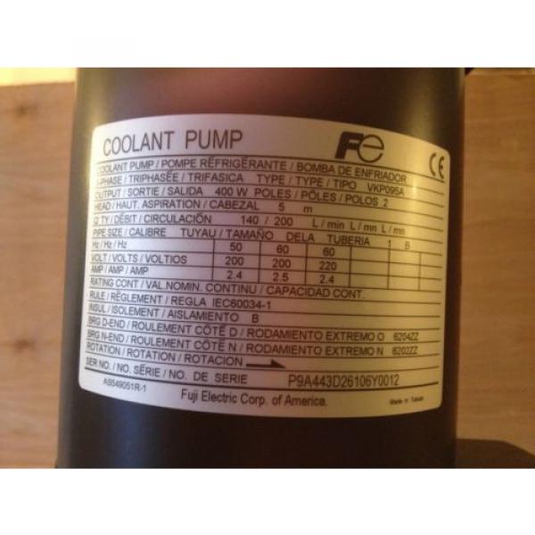 Fuji Electric Coolant Pump VKP095A #1 image