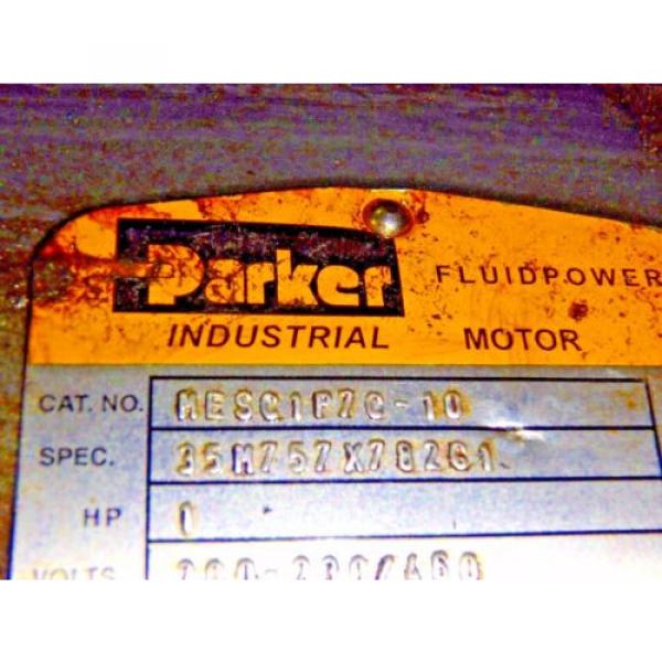 PARKER HYDRAULIC POWER UNIT HPU7185-MD876607_C05J44_MOTOR: : MESC1P7C-10 #9 image