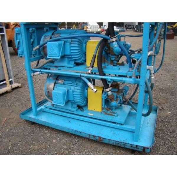 Delco GM twin 25 HP Racine Hydraulic Pumps &amp; Heated Tank #6 image