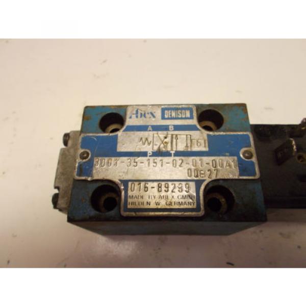 Denison 3D03-35-151-02-01-00A1 Hydraulic Directional Valve D03 24VDC #2 image