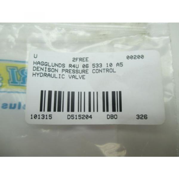 HAGGLUNDS DENISON R4U 06 533 10 A5 PRESSURE CONTROL HYDRAULIC VALVE D515204 #6 image