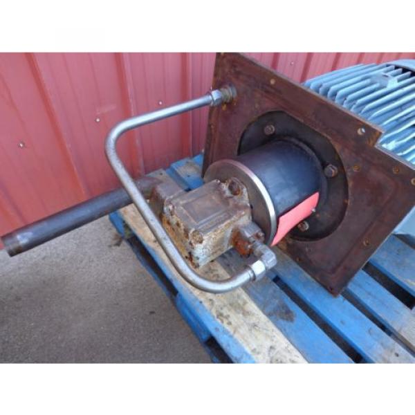 Denison Hydraulics T6C 014 1R00 B1 Hydraulic Pump 25HP Reliance Electric Motor #2 image