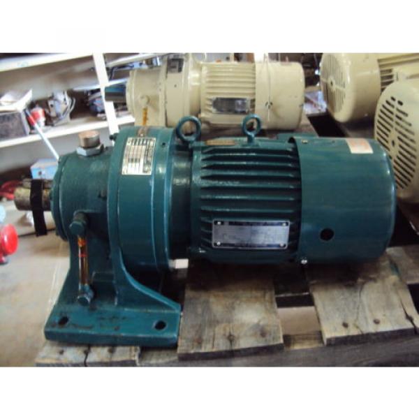 SUMITOMO SM-CYCLO HMS 1845 CLASS 1 WITH 3 PH TOSHIBA MOTOR RPM 1735 1 HP  USED #3 image