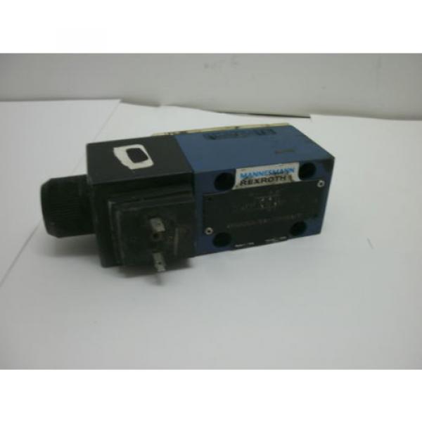 MANNESMANN REXROTH 4WE6D60/EW110N9K4/V HYDRAULIC VALVE 110/120VAC 5000PSI MAX #8 image