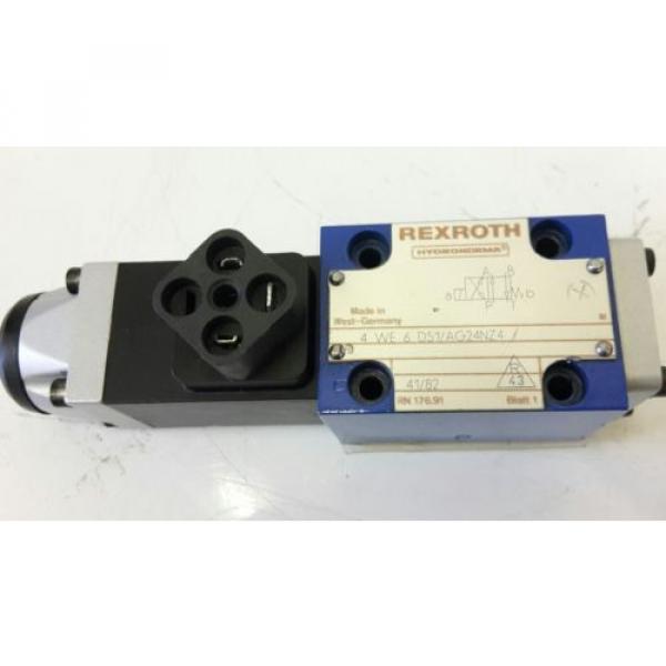 Rexroth Hydraulikventil 4WE6D51/AG24NZ4 solenoid valve 703273 #1 image