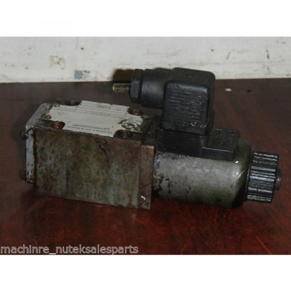 Uchida Rexroth Hydronorma Solenoid Valve 4WE6D51/AG24NZ4-J03/2 4WE6D51AG24NZ4J03 #3 image