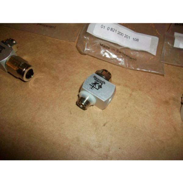 6pc Rexroth Flow Control Valve 001 8021200201  202 #2 image