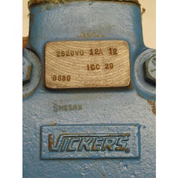 Vickers Double Vane Hydraulic Pump 12 GPM (2520VQ 12A 12) #4 image