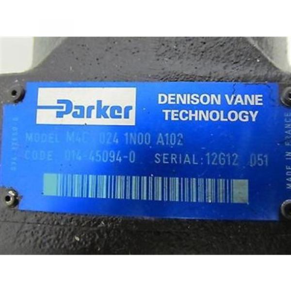 Parker / Denison, M4C-024-1N00-A102 Hydraulic Vane Pump #3 image