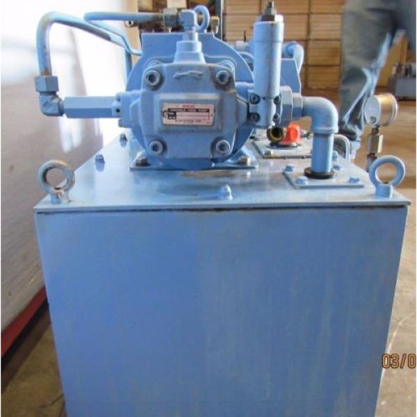 NACHI HYDRAULIC POWER UNIT VARIABLE VANE VDC-1B-2A3-HU-1688K/OF8830000 MOTOR #5 image