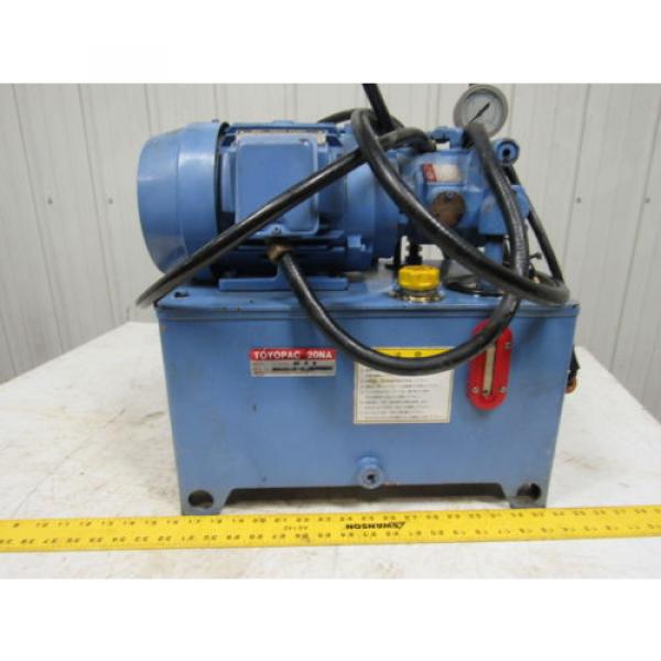 Toyopac TP20NA-B3-C-E Hydraulic Power Unit 1.5Kw 200/220V 3ph 4 Gallon Tank #2 image