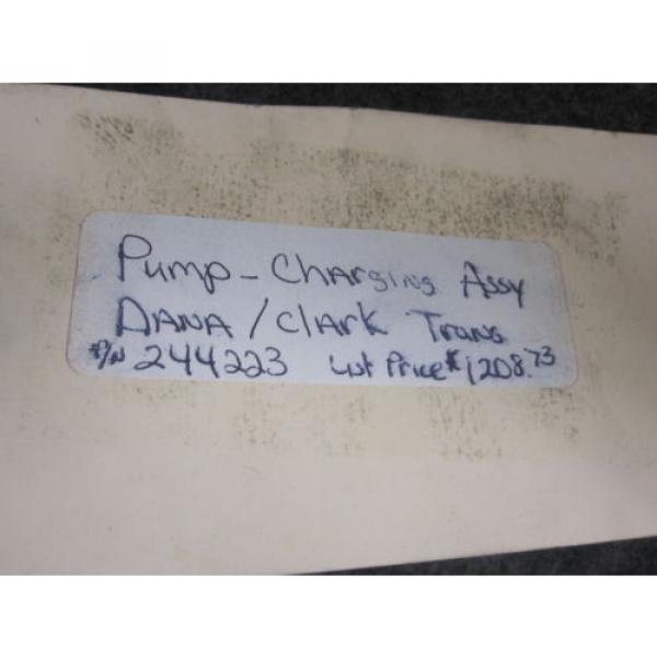 NEW DANA CLARK PUMP CHARGING ASSY # 244223 #4 image