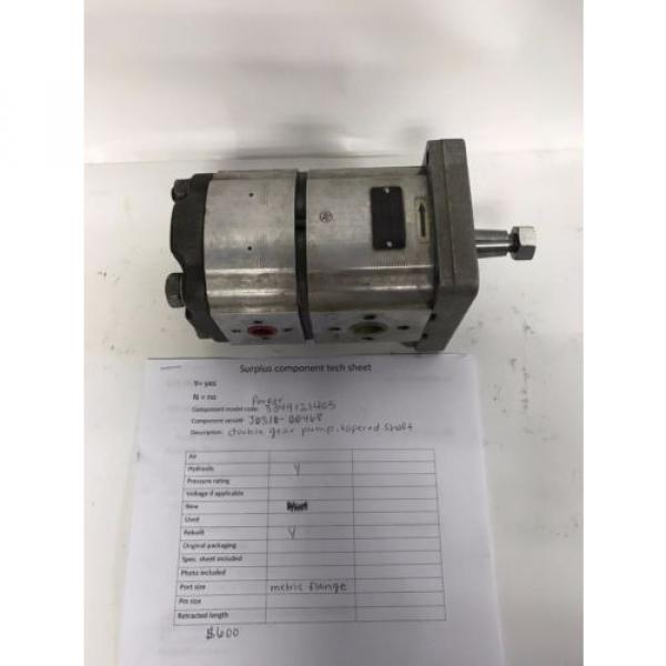 Parker hydraulic double gear pump 3349121405 #1 image