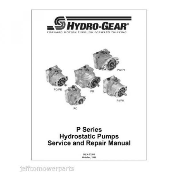 Pump PG-1HCC-DB1X-XXXX/533153 HYDRO GEAR OEM FOR TRANSAXLE OR TRANSMISSION #1 image