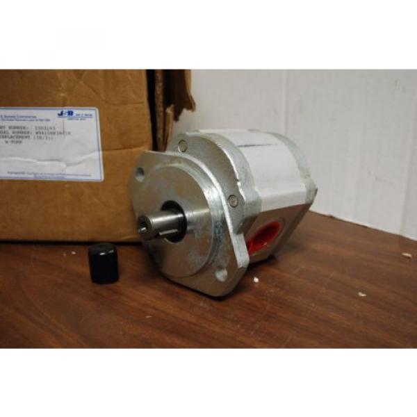 JOHN S. BARNES HYDRAULIC PUMP 1303193 JBS W9A1-08-R-3-B-O1-N NEW KEYED SHAFT #2 image