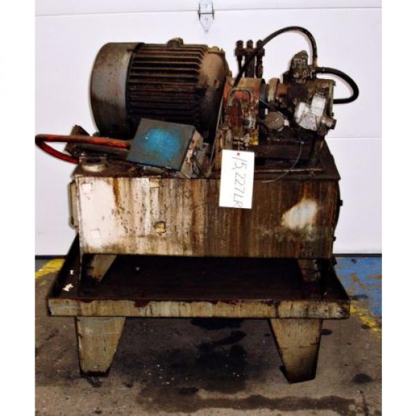 #SLS1D32 Hydraulic Power Supply Unit 5HP   15227LR #1 image