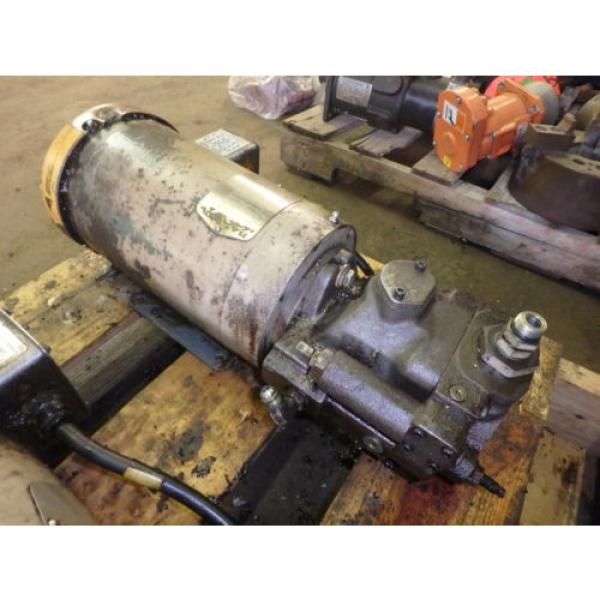 Parker Hydraulic Pump 35N401Y183G1_with Motor #1 image