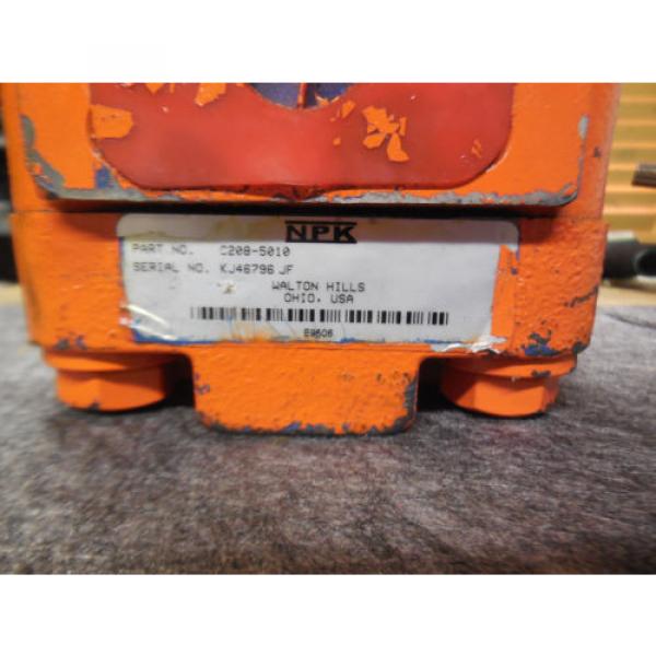 NEW NPK PERMCO HYDRAULIC PUMP C208-5010 #3 image