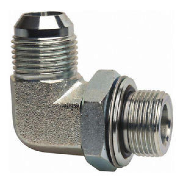 FH-G146JIC-MM9 90deg fitting G1/4&#034; (1/4&#034;-19) M to #6M JIC (9/16&#034;-18) M steel #1 image