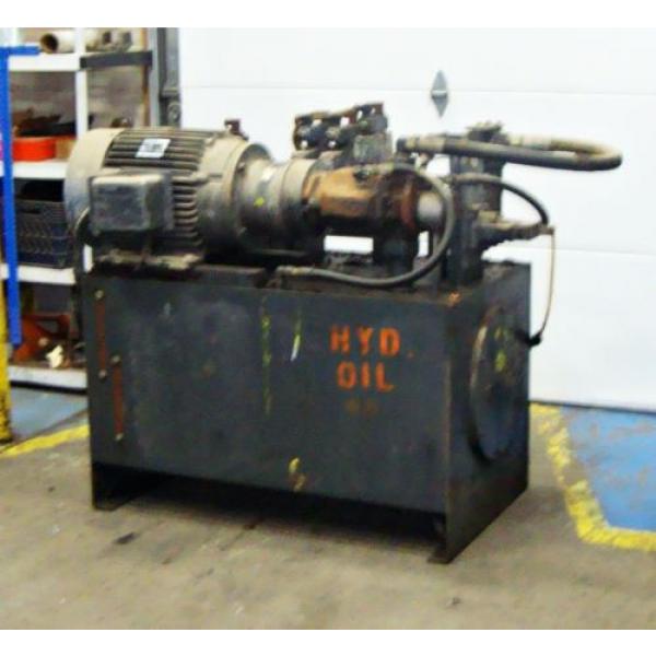 #SLS1D32 Hydraulic Power Unit 40HP 1765RPM     14795LR #2 image