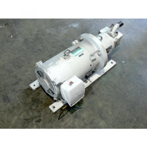 Nachi Eckerle IP Hydraulic Pump H-4B-32-20 W/ 20HP (15Kw) Mitsubishi motor #5 image