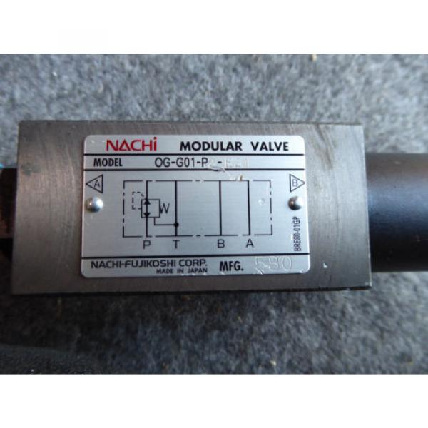 Origin NACHI MODULAR VALVE # OG-G01-P2-E21 #2 image