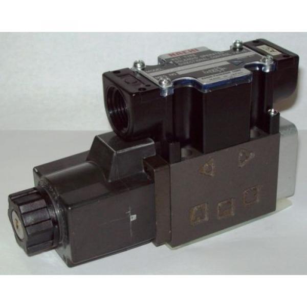 D03 4 Way 4/2 Hydraulic Solenoid Valve i/w Vickers DG4V-3-0A-WL-D 230 VAC #1 image