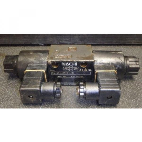 NACHI SOLENOID CONTROLLED VALVE SA-G01-C5-C1-31_SA-GO1-C5-C1-31 #1 image