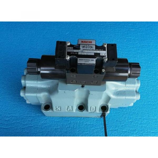 NACHI  DSS-G06-C6-R-C115-E21 HYDRAULIC  SOLENOID VALVE 1585 GPM #1 image