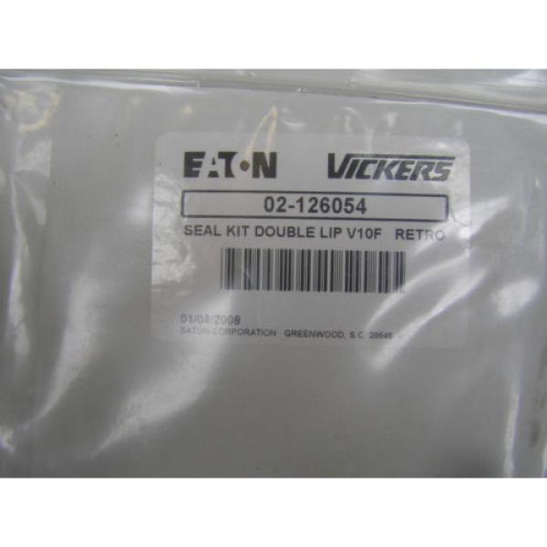 VICKERS POWER STEERING PUMP EATON SEAL KIT 02-126054 DOUBLE LIP V10F RETRO Origin #3 image