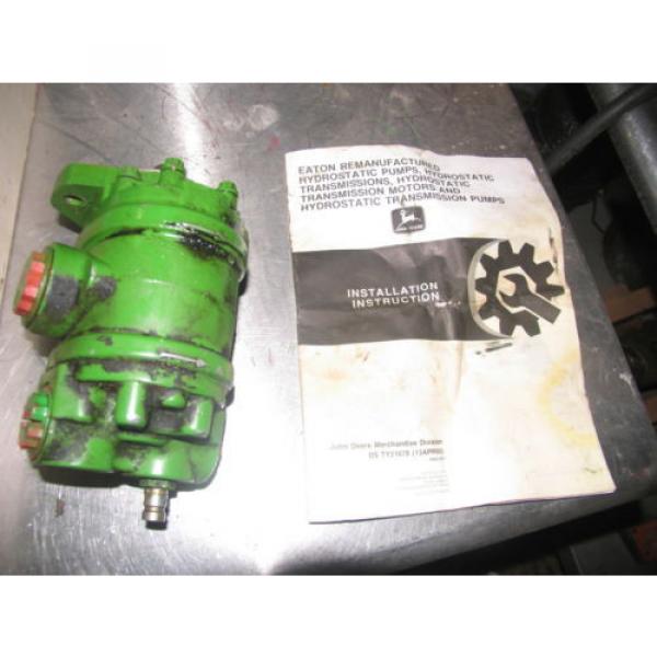 John Deere Tractor Eaton Hydrostatic Pump #1 image