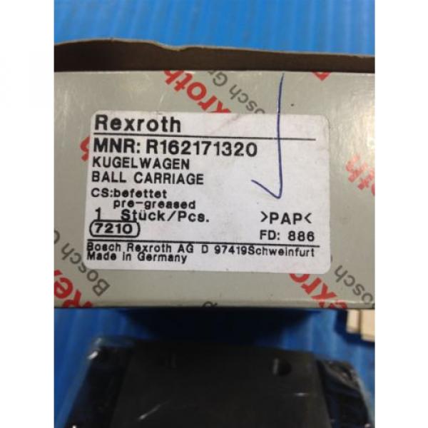 Origin REXROTH R162171320 RUNNER BLOCK BALL CARRIAGE LINEAR BEARING U4 #2 image